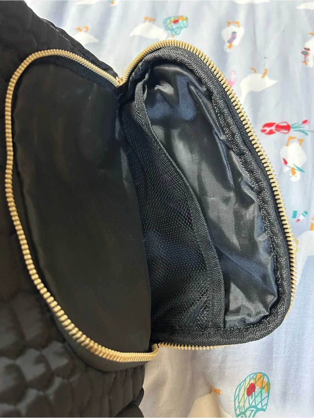 Black Makeup Bag